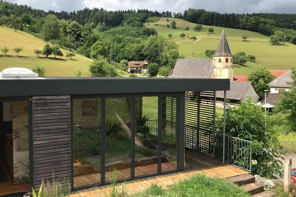 S-Suite Das Design-Ferienhaus Im Schwarzwald Biberach  ภายนอก รูปภาพ