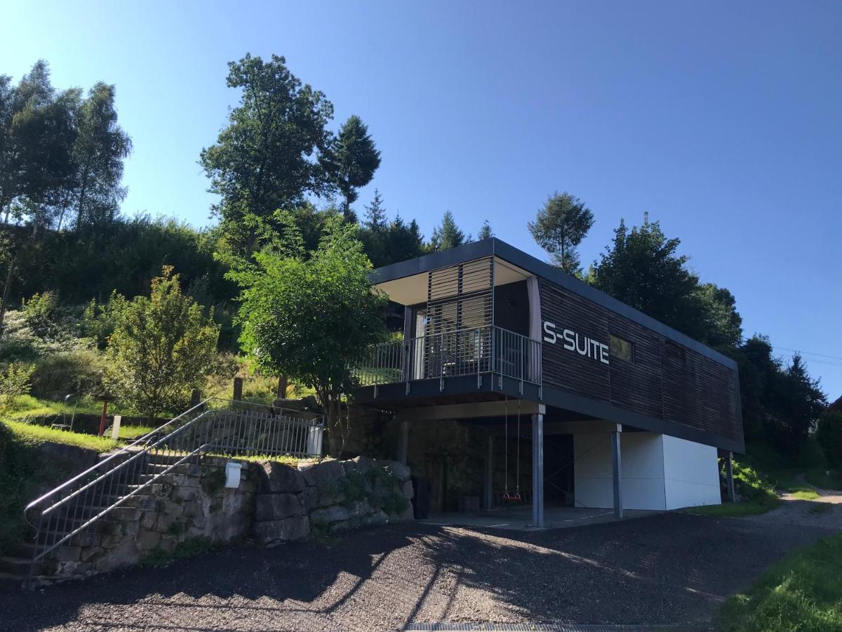 S-Suite Das Design-Ferienhaus Im Schwarzwald Biberach  ภายนอก รูปภาพ