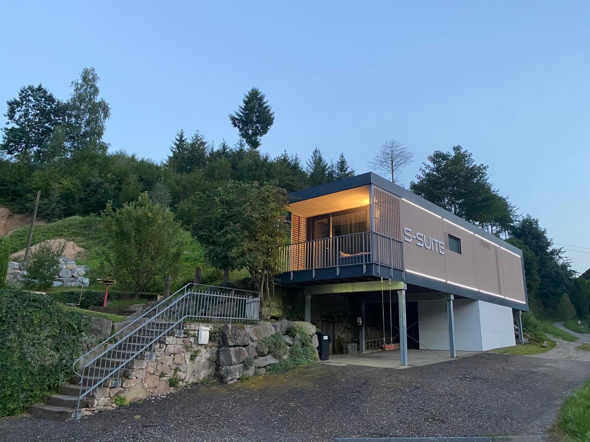S-Suite Das Design-Ferienhaus Im Schwarzwald Biberach  ภายนอก รูปภาพ