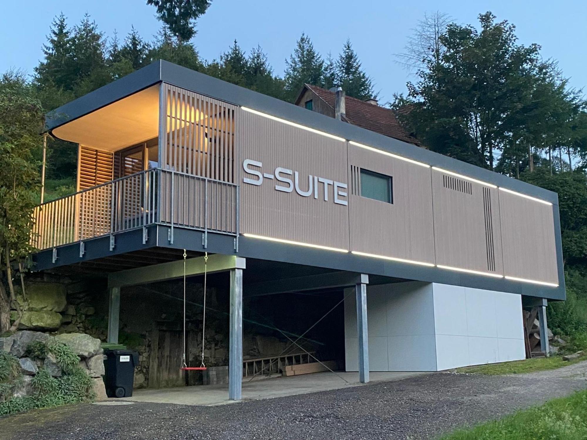 S-Suite Das Design-Ferienhaus Im Schwarzwald Biberach  ภายนอก รูปภาพ